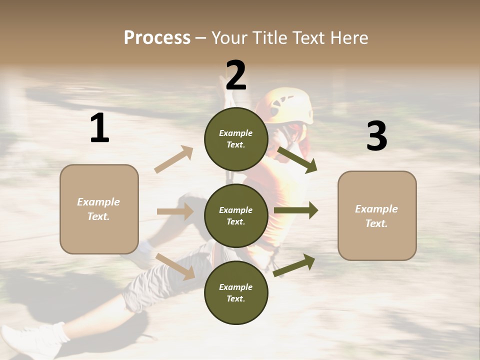 Reliable Flying Equipment PowerPoint Template