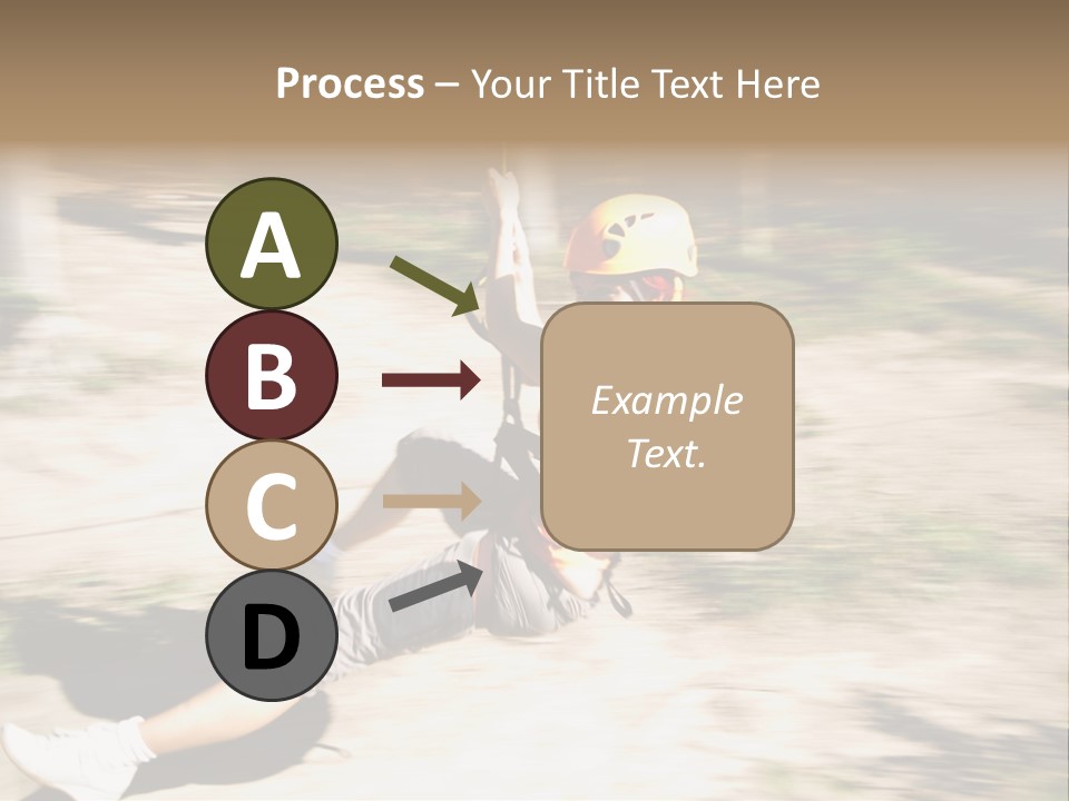 Reliable Flying Equipment PowerPoint Template