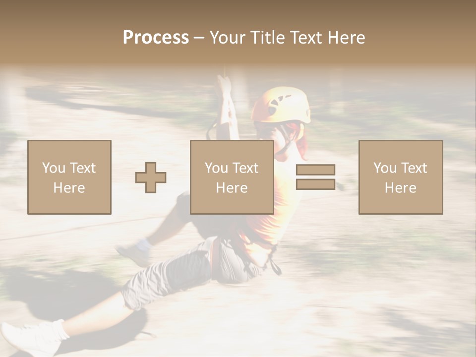 Reliable Flying Equipment PowerPoint Template