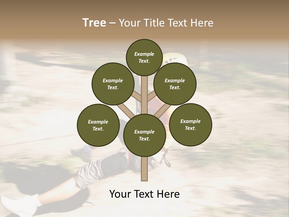 Reliable Flying Equipment PowerPoint Template