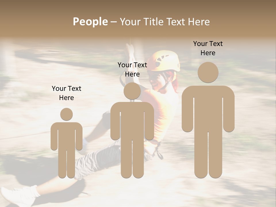 Reliable Flying Equipment PowerPoint Template