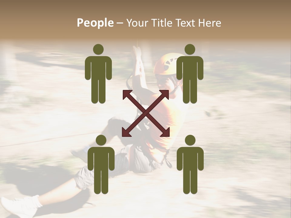 Reliable Flying Equipment PowerPoint Template