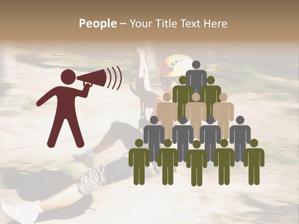 Reliable Flying Equipment PowerPoint Template