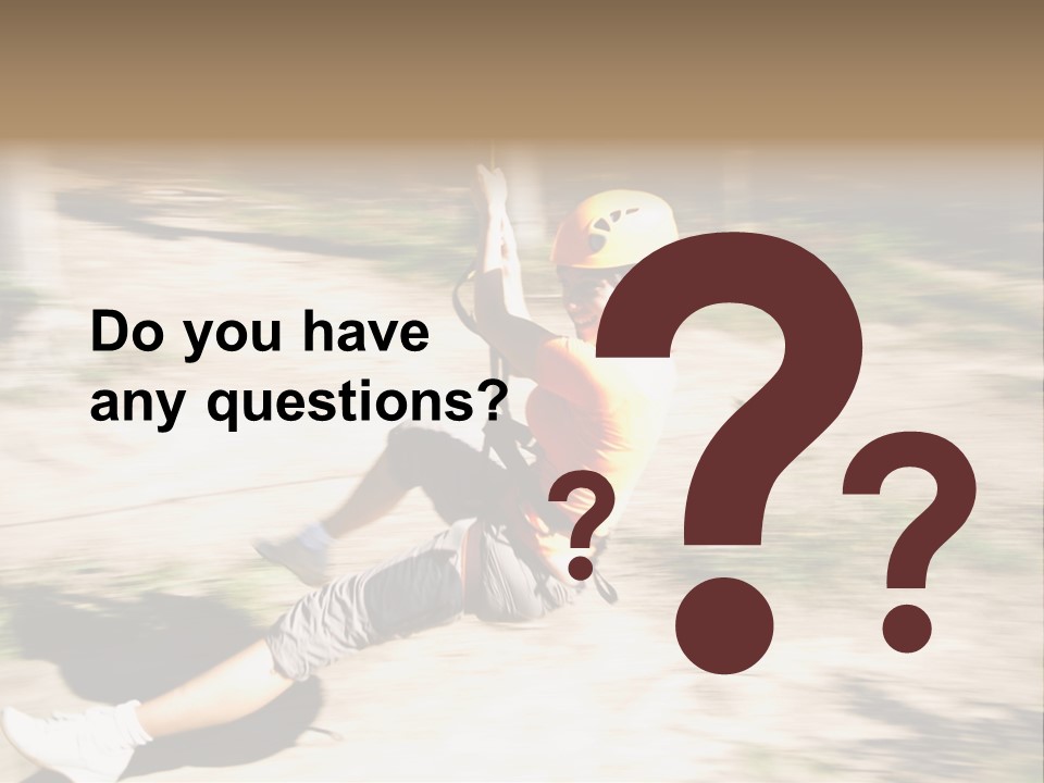 Reliable Flying Equipment PowerPoint Template