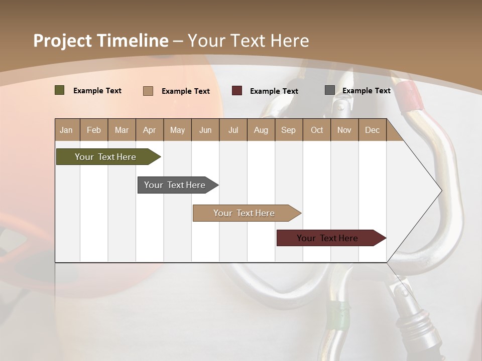 Snap Device Helmet PowerPoint Template