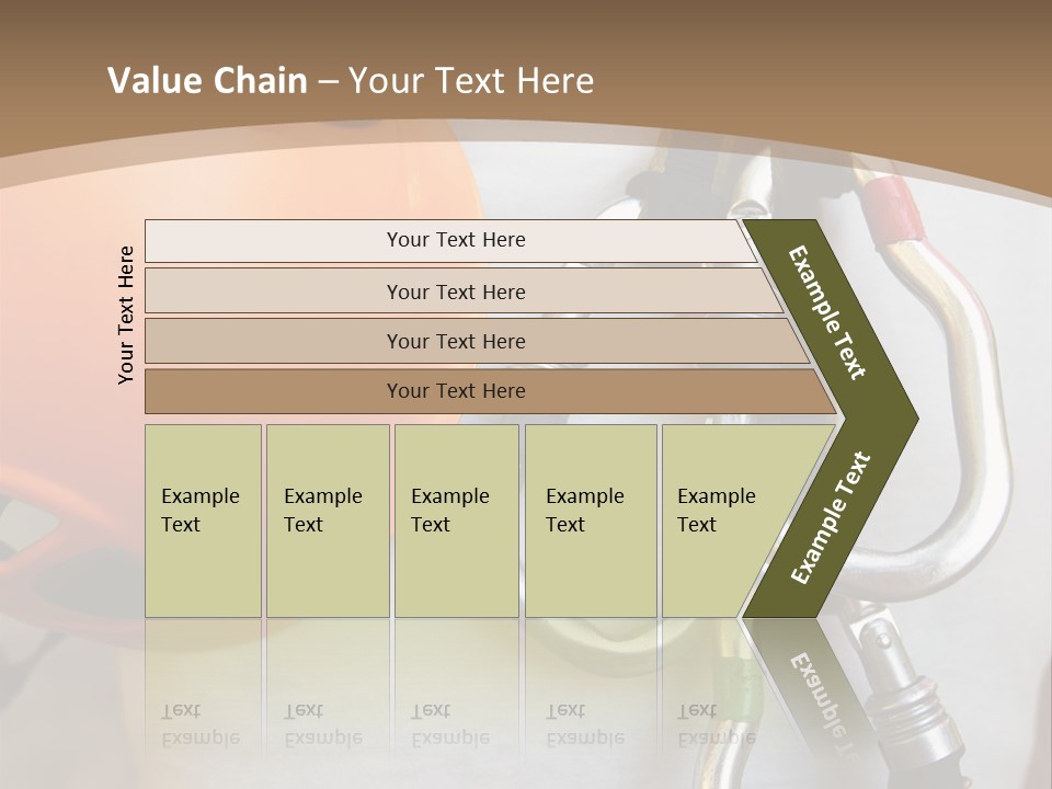 Snap Device Helmet PowerPoint Template