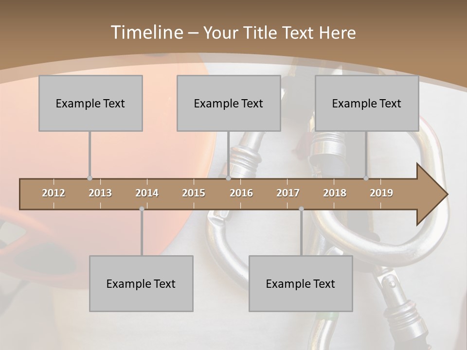 Snap Device Helmet PowerPoint Template