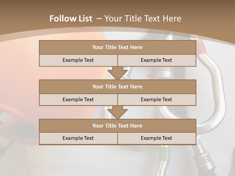 Snap Device Helmet PowerPoint Template