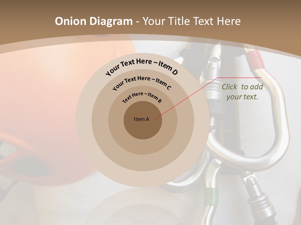 Snap Device Helmet PowerPoint Template