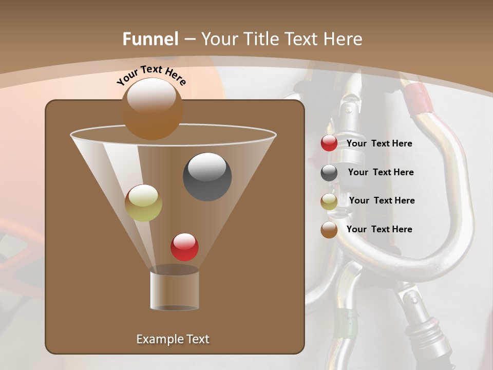 Snap Device Helmet PowerPoint Template