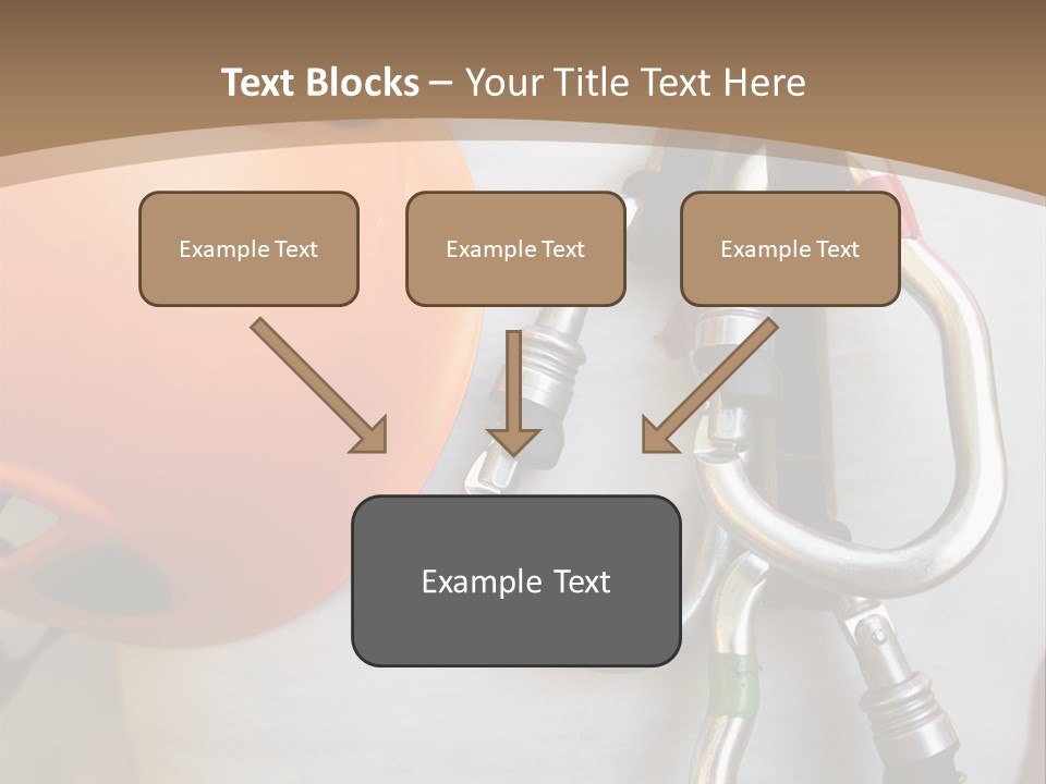 Snap Device Helmet PowerPoint Template