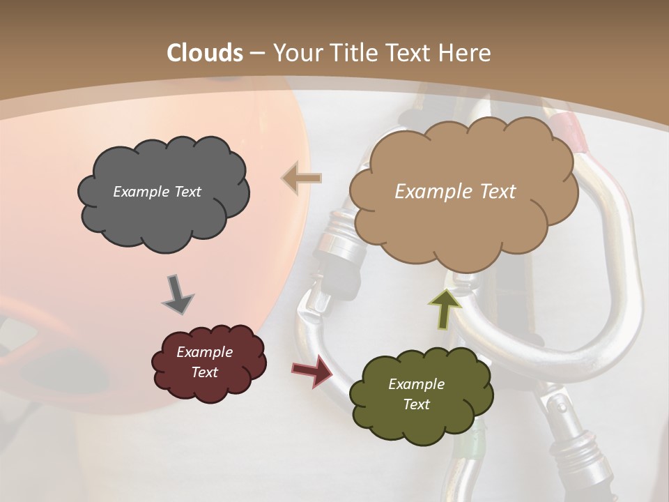 Snap Device Helmet PowerPoint Template