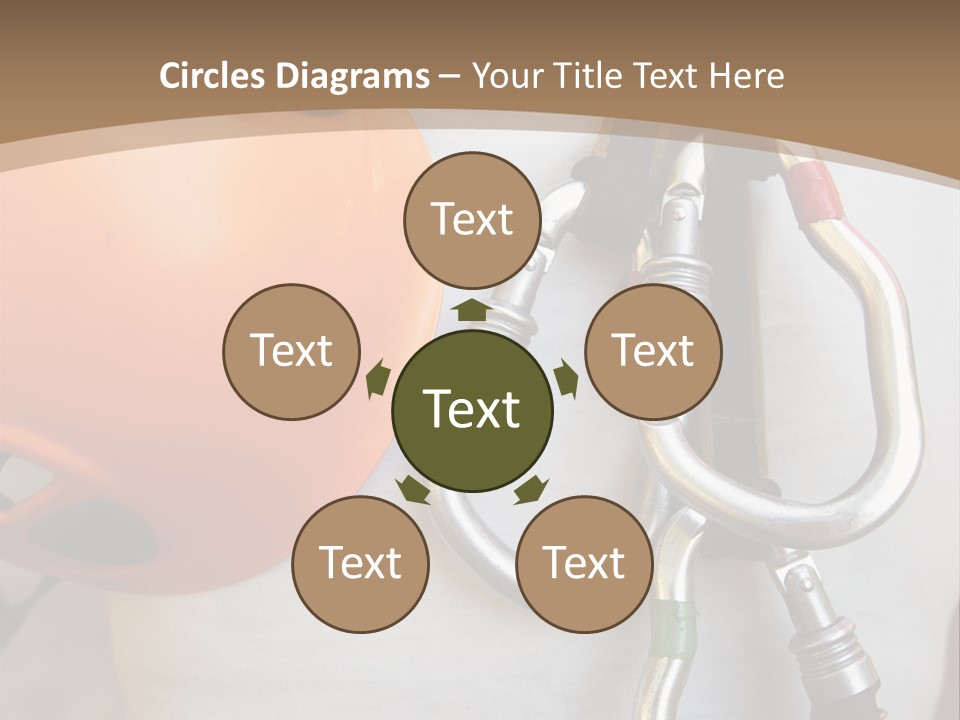 Snap Device Helmet PowerPoint Template