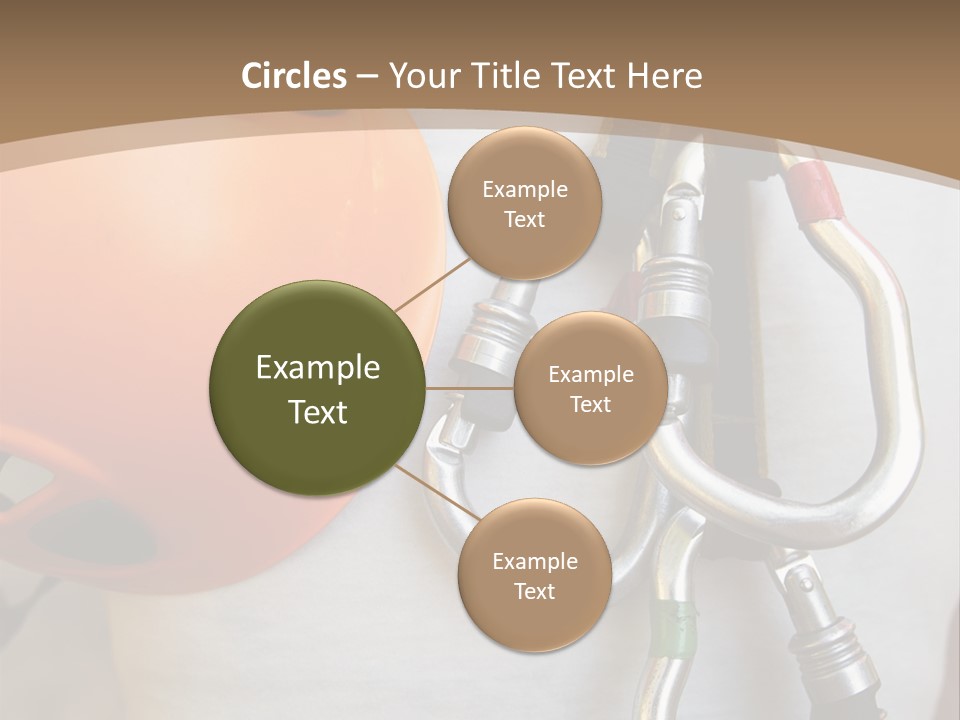 Snap Device Helmet PowerPoint Template