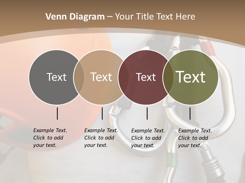 Snap Device Helmet PowerPoint Template