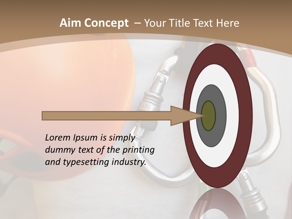 Snap Device Helmet PowerPoint Template