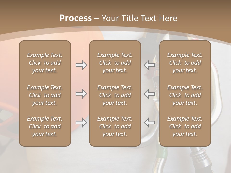 Snap Device Helmet PowerPoint Template