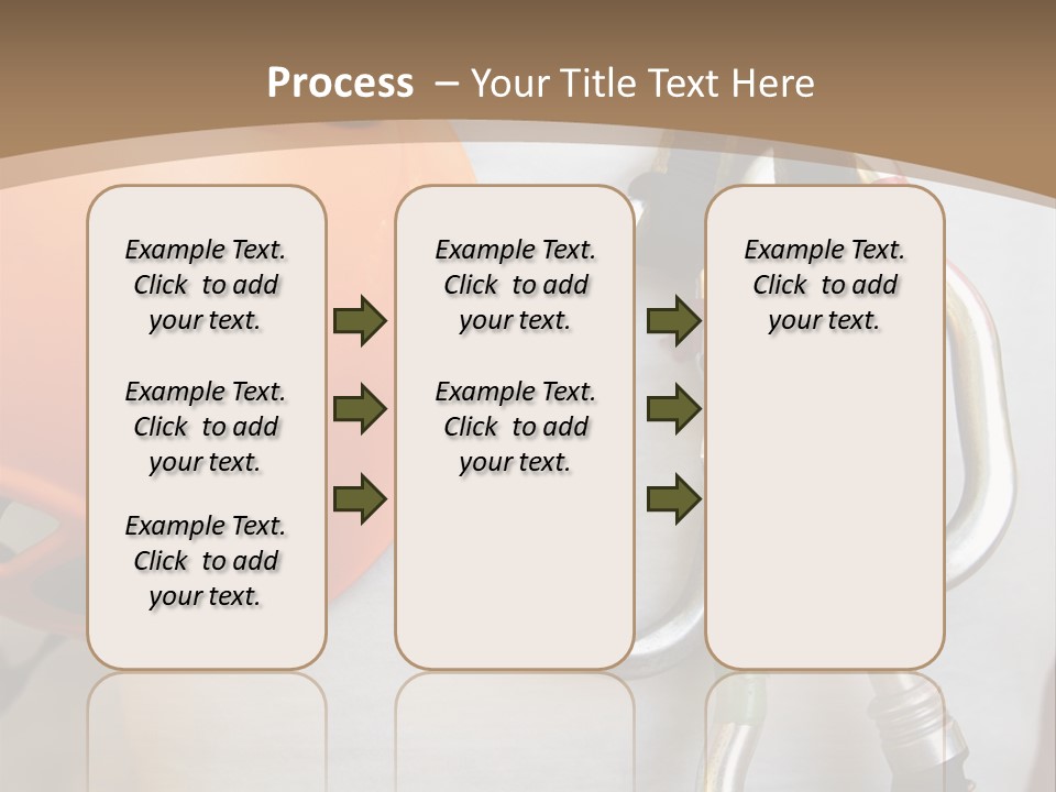 Snap Device Helmet PowerPoint Template