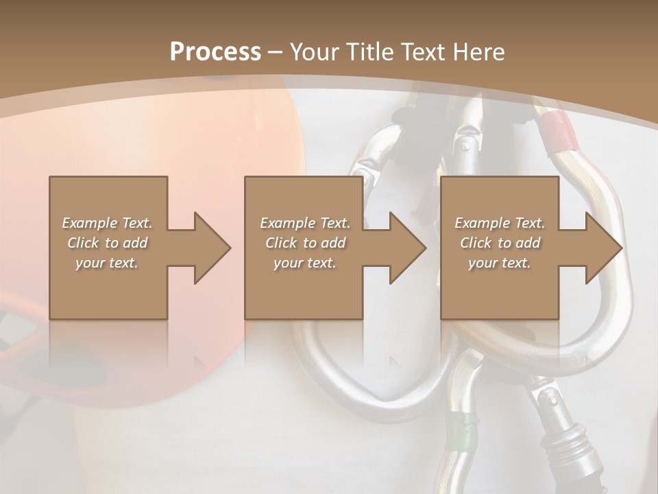 Snap Device Helmet PowerPoint Template