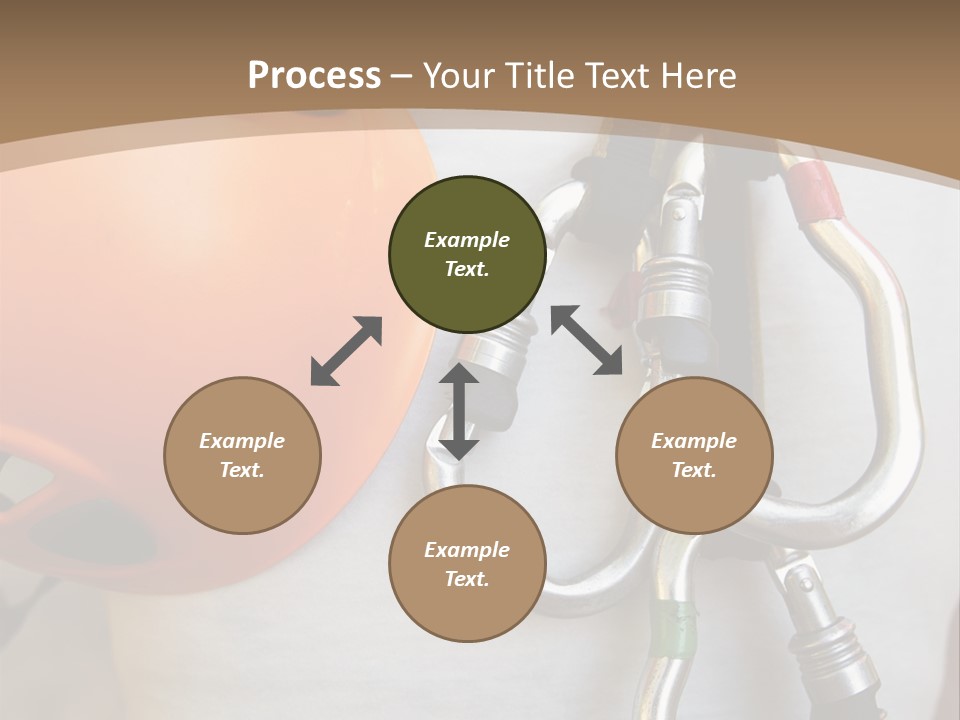 Snap Device Helmet PowerPoint Template