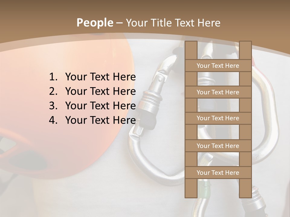 Snap Device Helmet PowerPoint Template