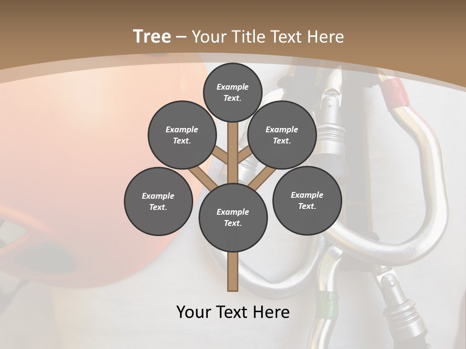 Snap Device Helmet PowerPoint Template