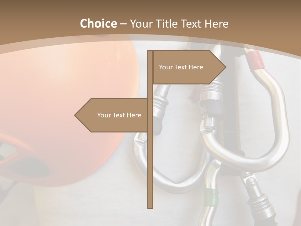 Snap Device Helmet PowerPoint Template