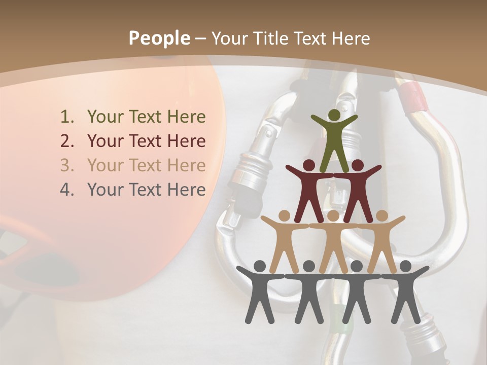 Snap Device Helmet PowerPoint Template