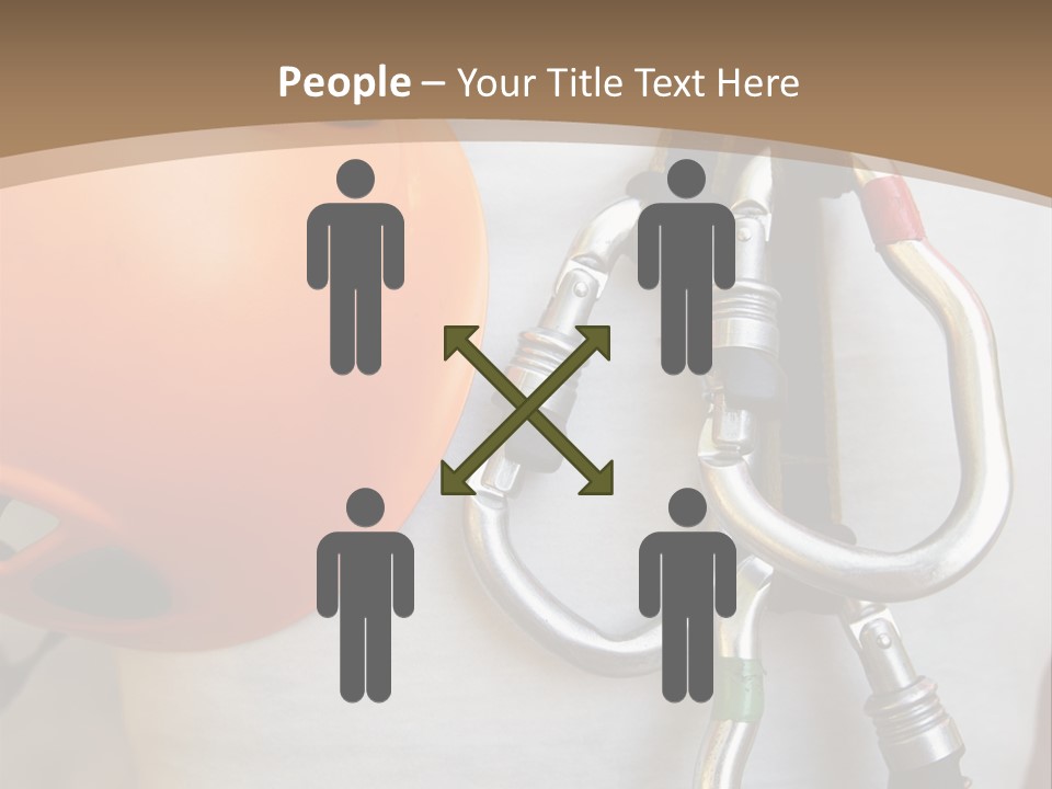 Snap Device Helmet PowerPoint Template