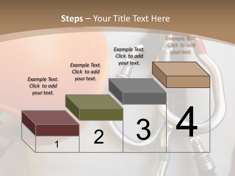Snap Device Helmet PowerPoint Template