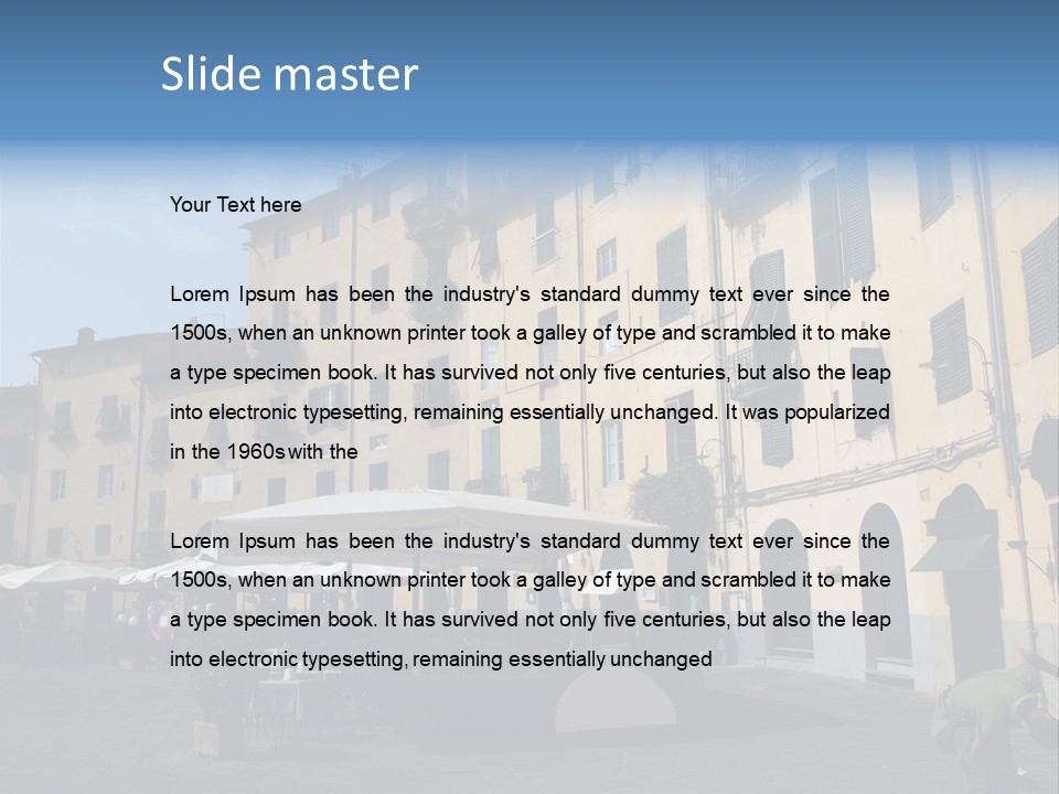 Round Drink Typical PowerPoint Template