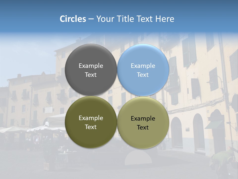 Round Drink Typical PowerPoint Template