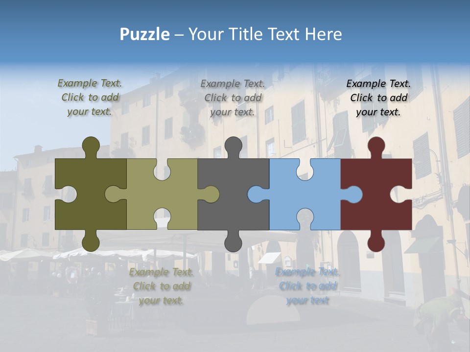 Round Drink Typical PowerPoint Template