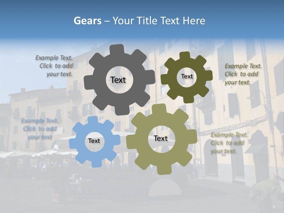 Round Drink Typical PowerPoint Template