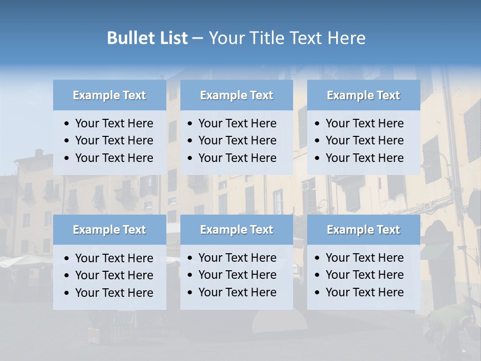 Round Drink Typical PowerPoint Template