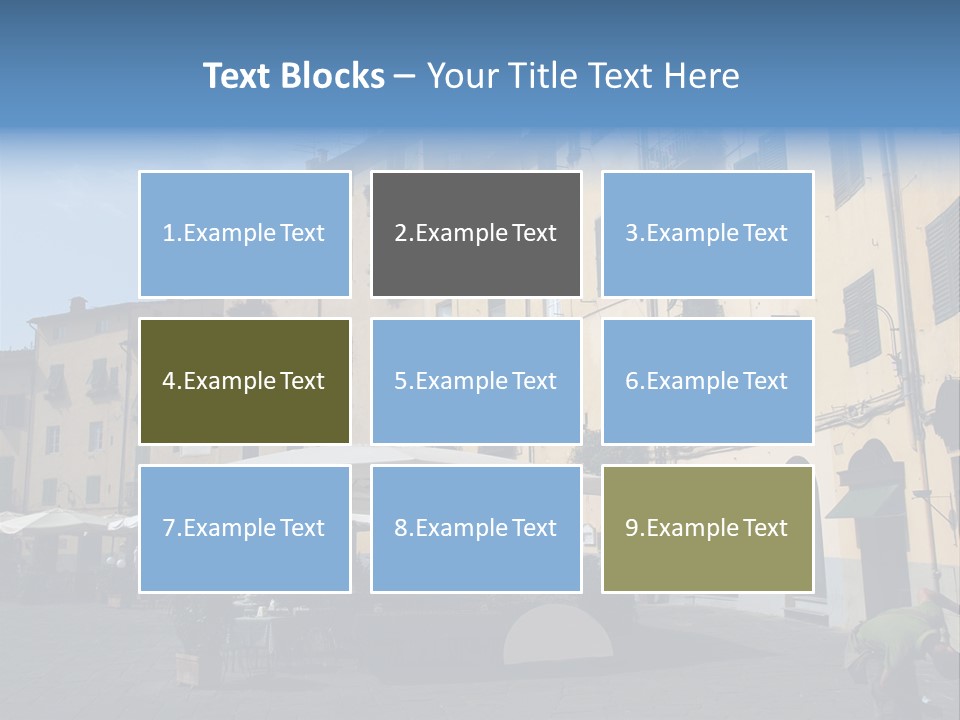 Round Drink Typical PowerPoint Template