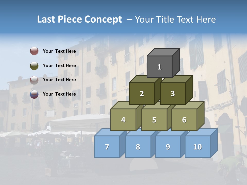 Round Drink Typical PowerPoint Template