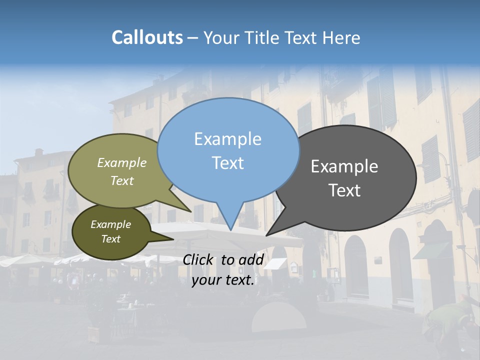 Round Drink Typical PowerPoint Template
