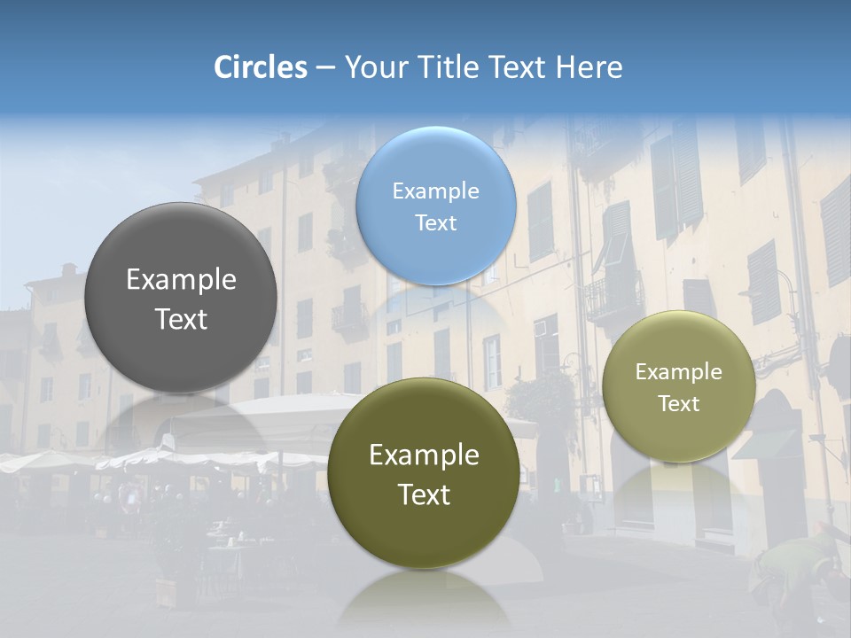 Round Drink Typical PowerPoint Template