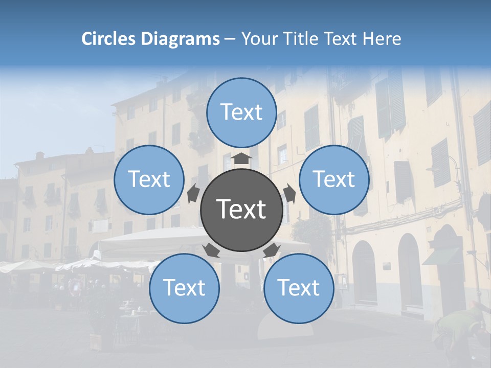 Round Drink Typical PowerPoint Template