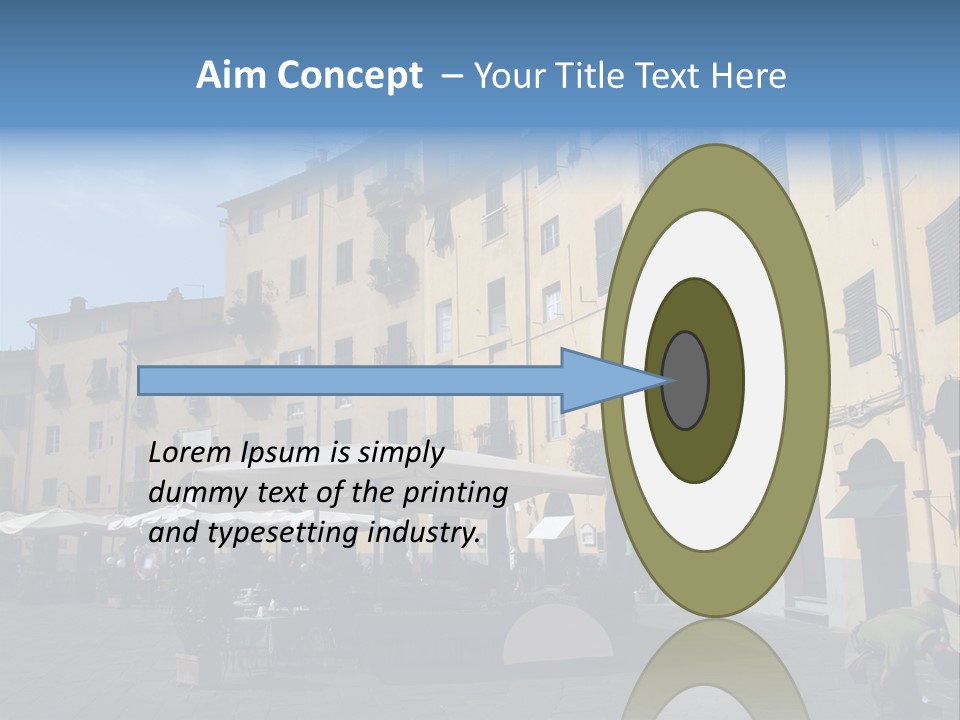 Round Drink Typical PowerPoint Template