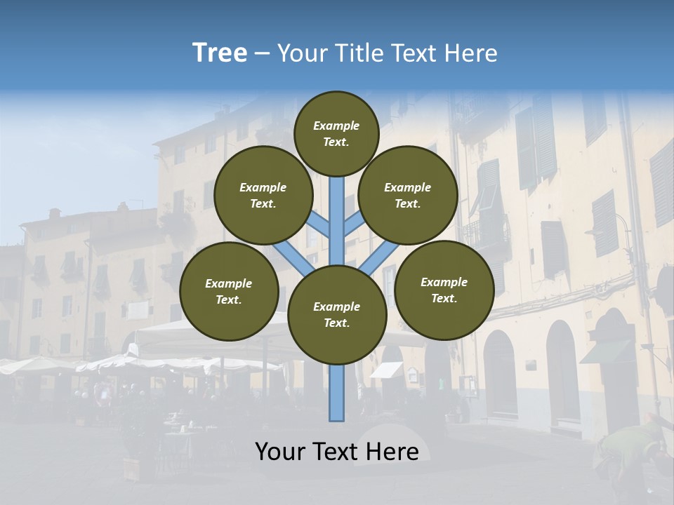 Round Drink Typical PowerPoint Template