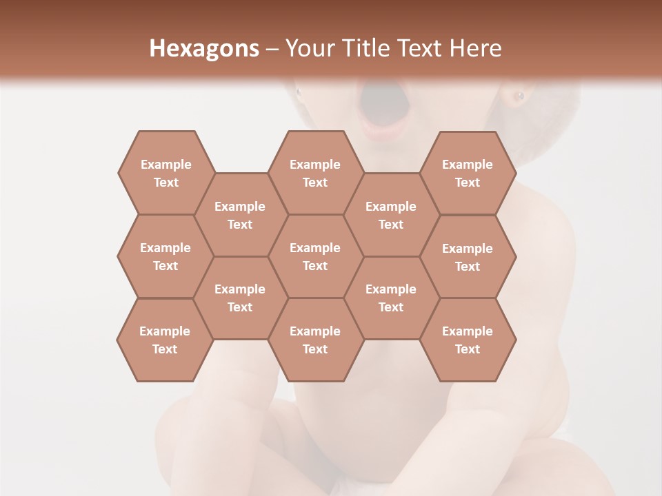 White Isolated People PowerPoint Template