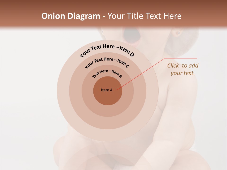 White Isolated People PowerPoint Template