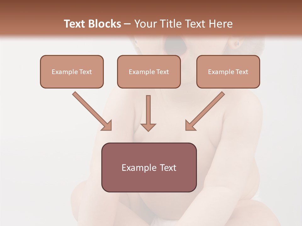 White Isolated People PowerPoint Template