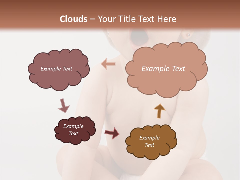 White Isolated People PowerPoint Template