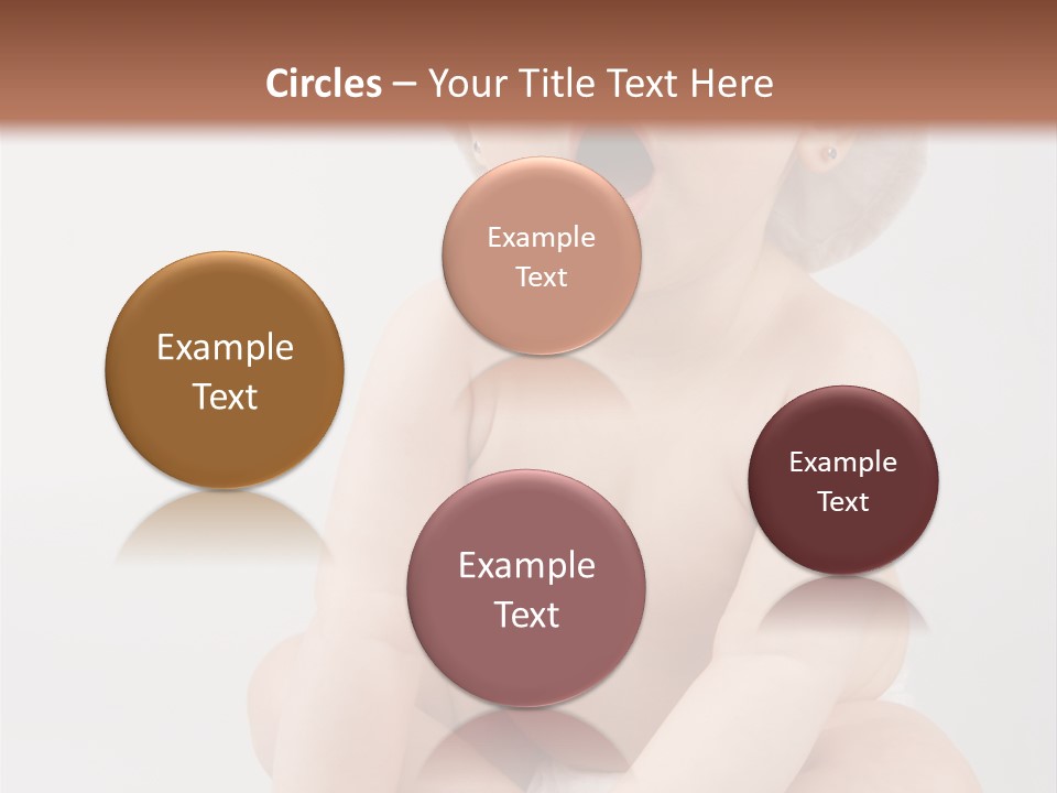 White Isolated People PowerPoint Template