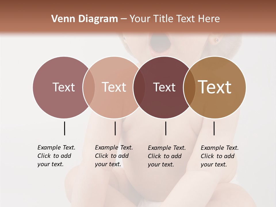 White Isolated People PowerPoint Template