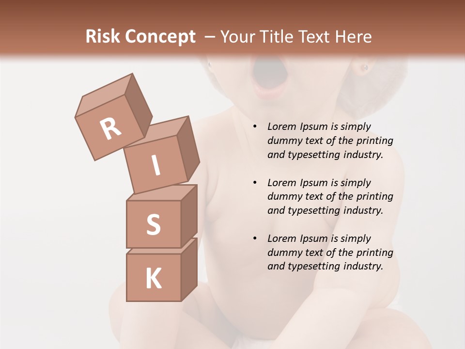 White Isolated People PowerPoint Template