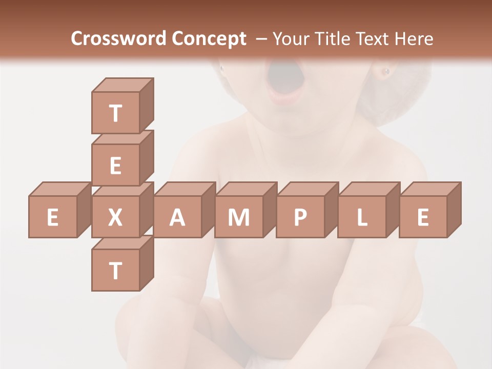 White Isolated People PowerPoint Template